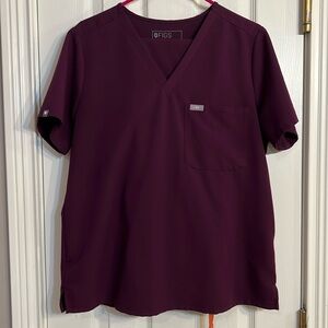 FIGS SCRUB SET- Deep Purple Size Large